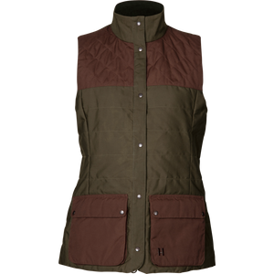 Retrieve vest Dame Dark Warm Olive/Burgundy – Härkila