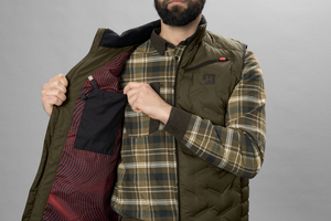 Clim8 vattert vest Willow Green – Härkila