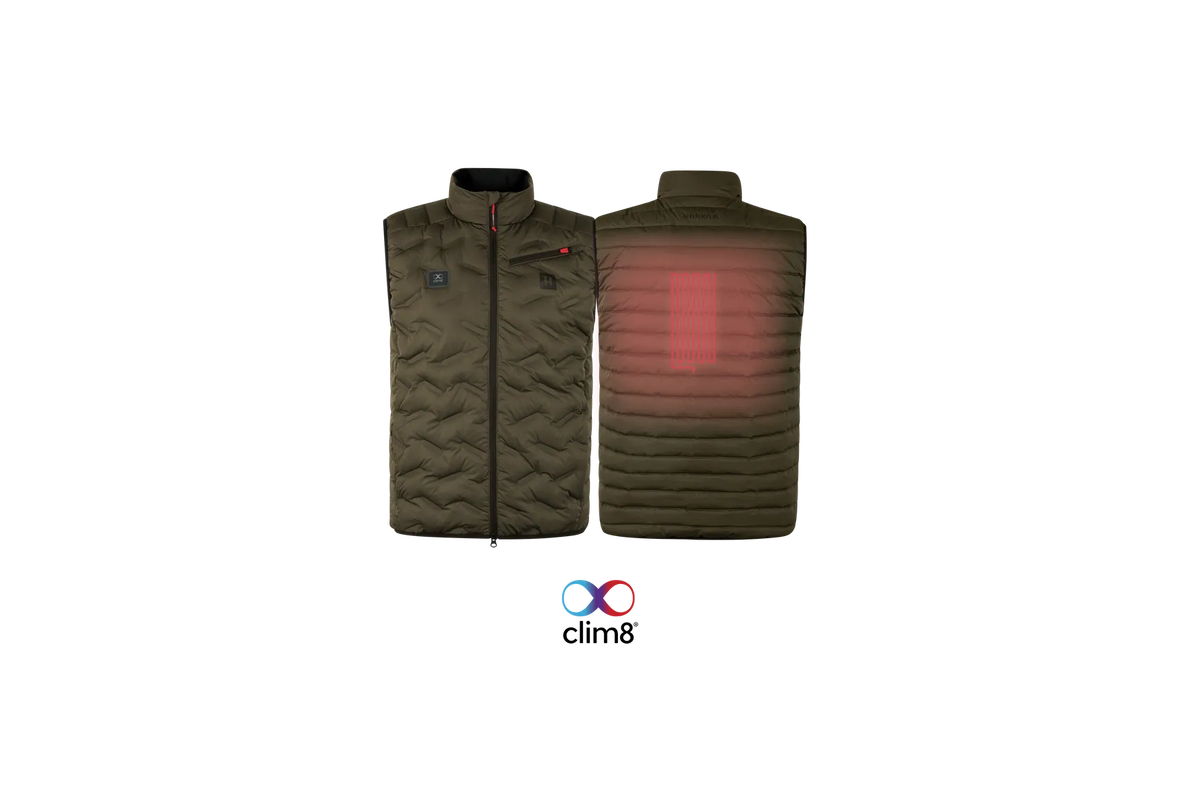 Clim8 vattert vest Willow Green – Härkila