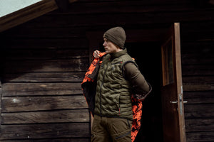 Clim8 vattert vest Willow Green – Härkila