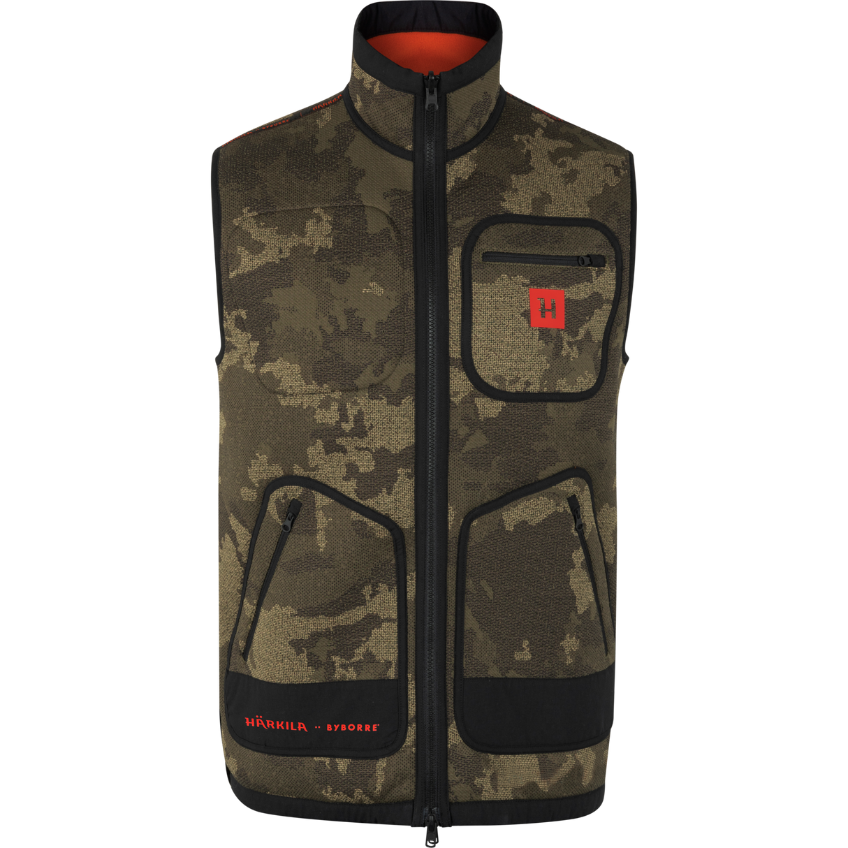 Str. 2X-Large - Kamko Pro Edition Reversible hi-vis waistcoat AXIS MSP®Limited Edition/Orange - Härkila - Ombytningsvare