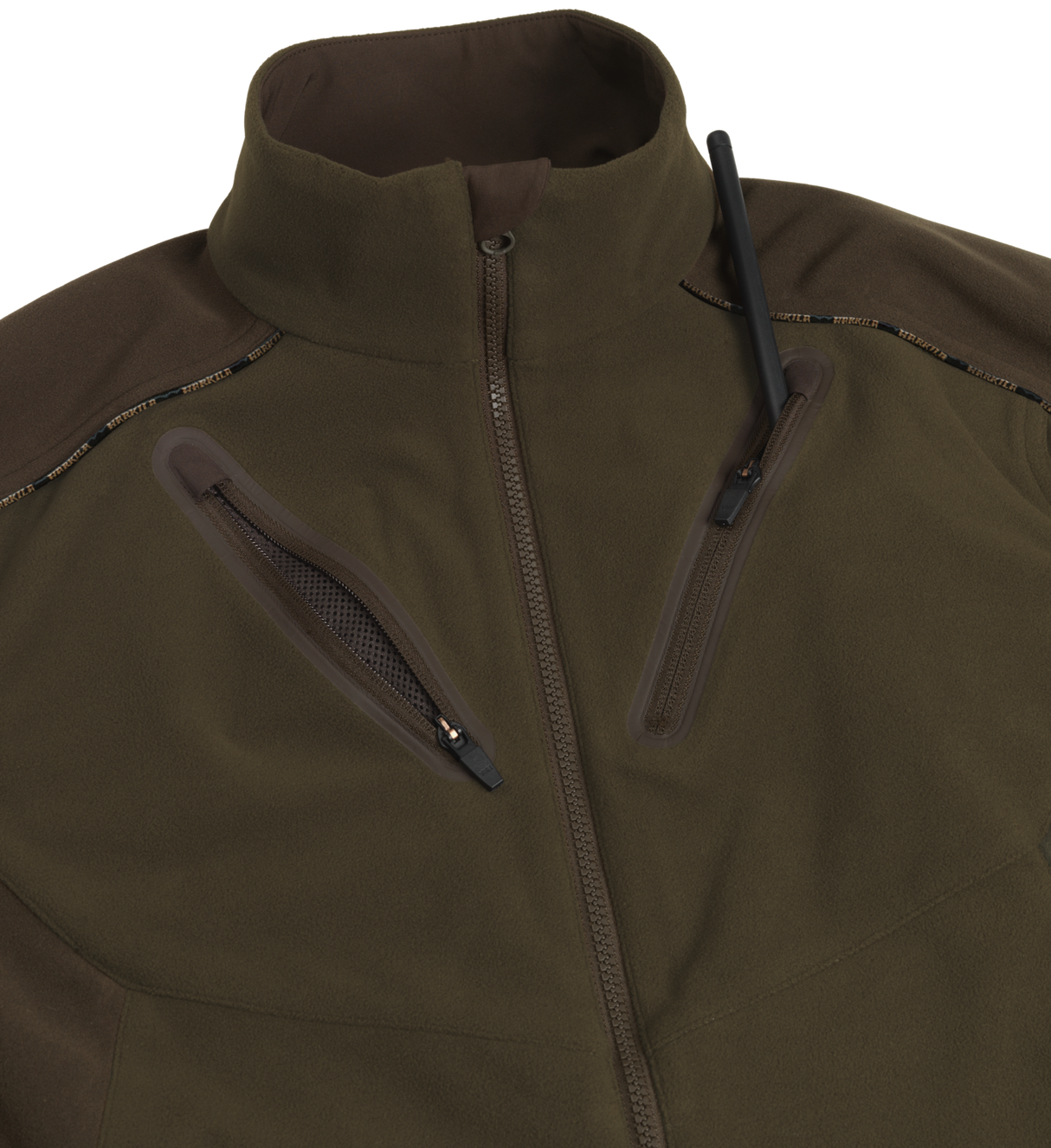 Mountain Hunter fleecejakke Hunting Green/Shadow Brown – Härkila