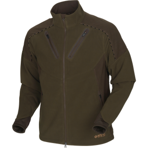 Mountain Hunter fleecejakke Hunting Green/Shadow Brown – Härkila