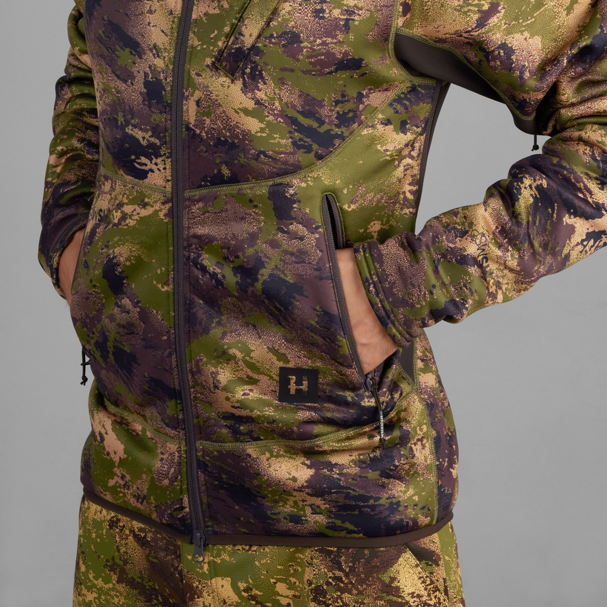 Deer Stalker – Camo fleece hettegenser AXIS MSP®Forest – Härkila