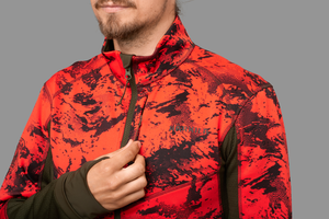 Wildboar Pro - Camo fleecejakke AXIS MSP®Wildboar Orange/Shadow Brown – Härkila