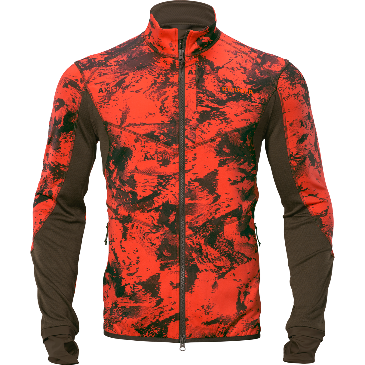 Wildboar Pro - Camo fleecejakke AXIS MSP®Wildboar Orange/Shadow Brown – Härkila