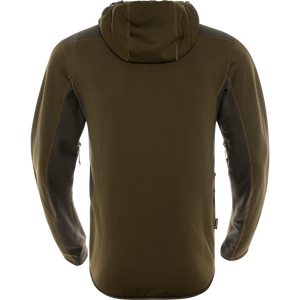 Deer Stalker – Fleece hettegenser Willow Green/Shadow Brown – Härkila