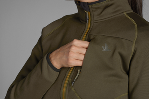 Hawker Full Zip Fleece Dame Pine Green – Seeland
