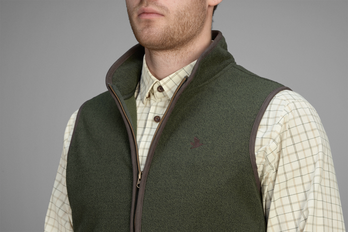 Woodcock Fleece Vest - Classic Green – Seeland