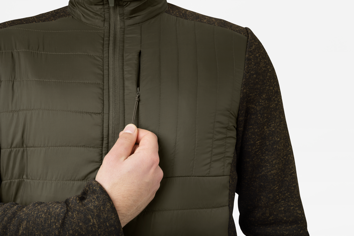 Theo Hybrid Jakke - Pine Green – Seeland