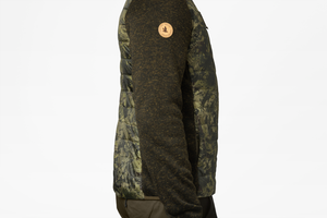 Theo Hybrid Jakke - Camo Pine Green/InVis Green – Seeland