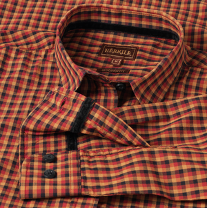 Selja Lady L/S Check skjorte – Red/Black Check – Härkila
