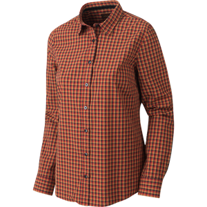 Selja Lady L/S Check skjorte – Red/Black Check – Härkila