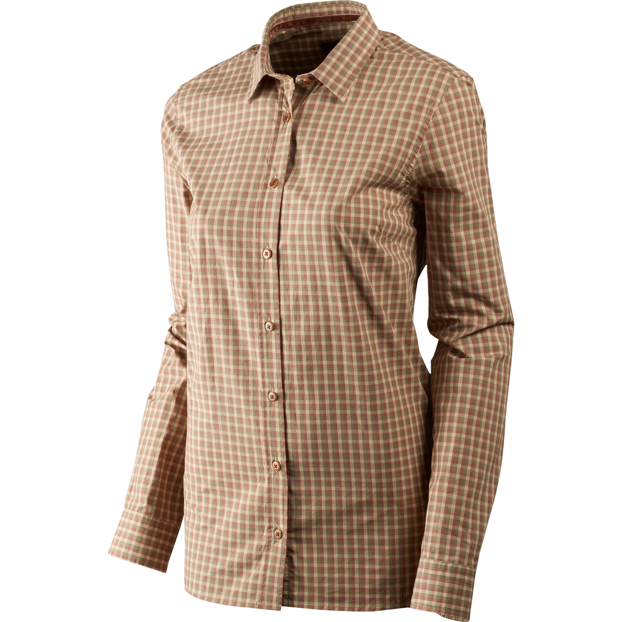 Selja Lady L/S Check skjorte – Moonlight Rose Check – Härkila