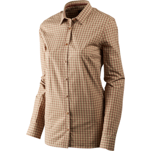 Selja Lady L/S Check skjorte – Moonlight Rose Check – Härkila