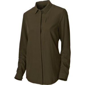 Herlet Tech Lady skjorte Willow Green – Härkila