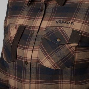 Aivak L/S skjorte – Dame Burgundy – Härkila