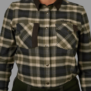 Aivak L/S skjorte – Dame Olive – Härkila
