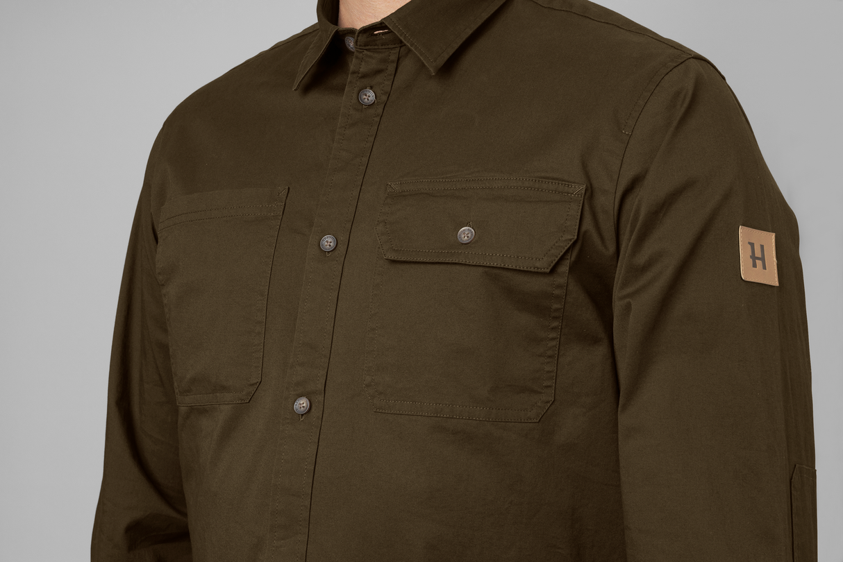 Trym L/S skjorte – Willow Green – Härkila