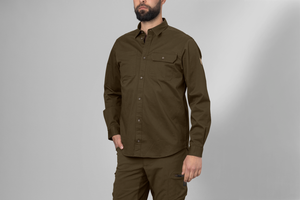 Trym L/S skjorte – Willow Green – Härkila