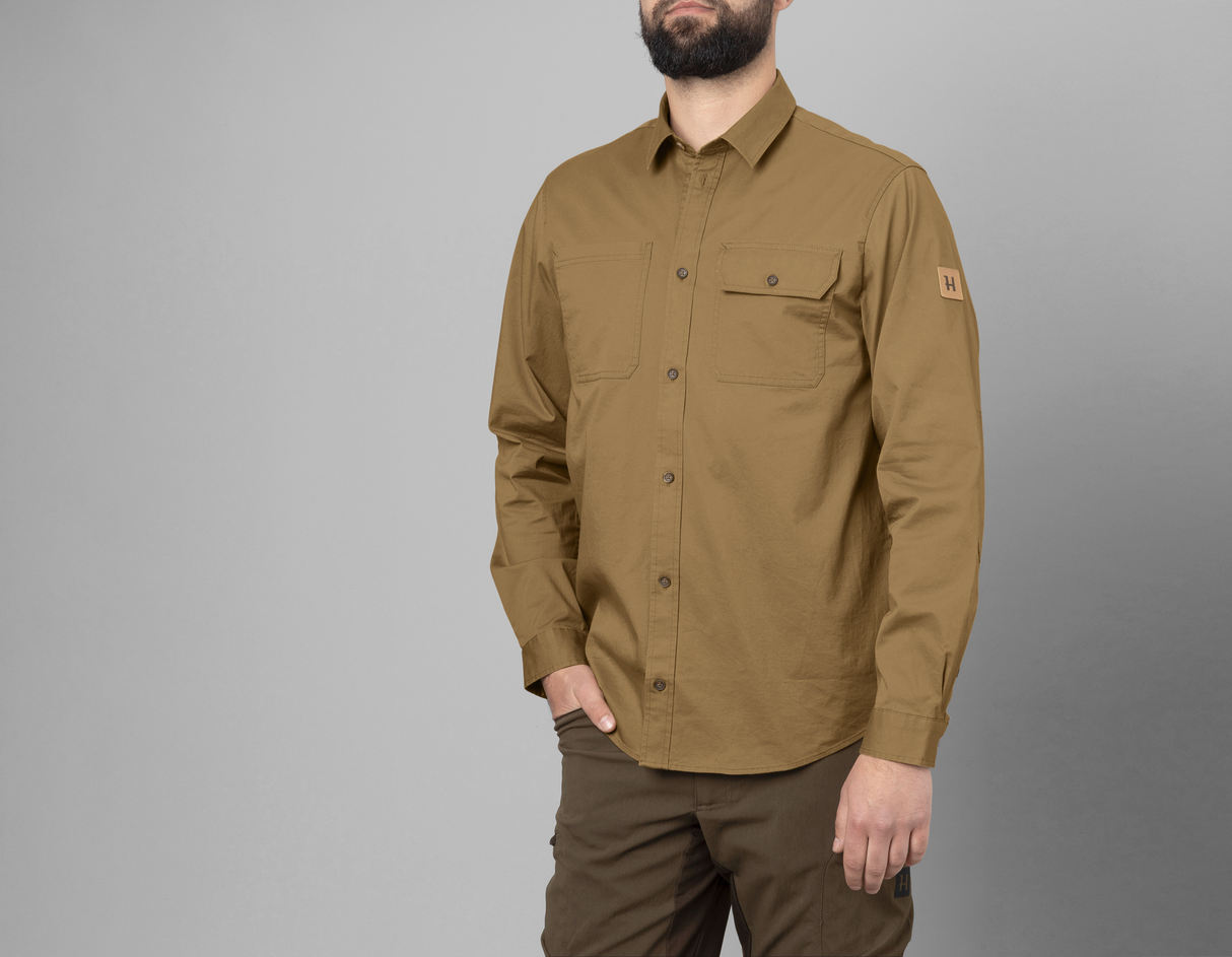 Trym L/S skjorte – Antique Sand – Härkila