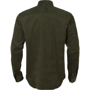 Kaldfjord cordfløyelsskjorte Willow Green – Härkila