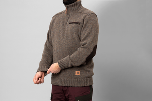 Annaboda 2.0 HSP strikkegenser – Dark Sand – Härkila