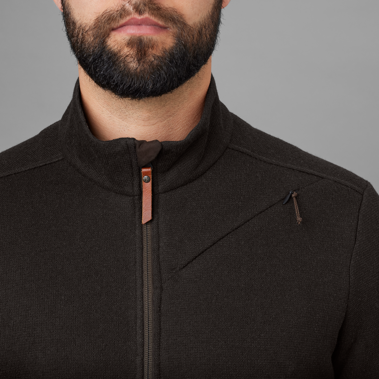 Metso full zip – Shadow Brown – Härkila