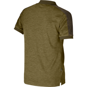 Härkila Tech Polo - Dark Olive/Willow Green – Härkila