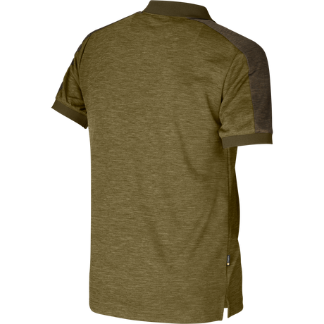 Härkila Tech Polo - Dark Olive/Willow Green – Härkila