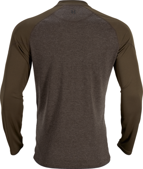 Metso L/S tshirt - Olive night/Willow green - Härkila