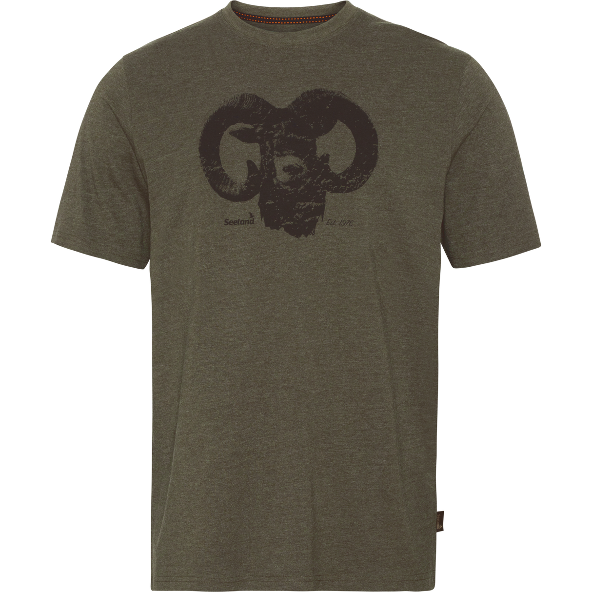 Outdoor T-skjorte Pine Green Melange – Seeland