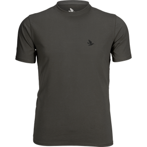 Outdoor 2-Pakning T-Skjorte Raven/Pine Green – Seeland