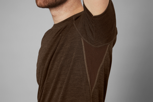Active S/S T-skjorte - Demitasse Brown – Seeland