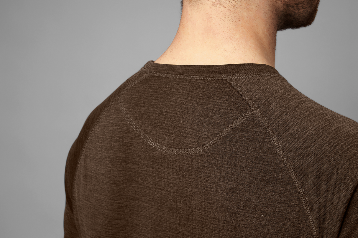 Active S/S T-skjorte - Demitasse Brown – Seeland