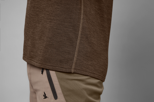 Active S/S T-skjorte - Demitasse Brown – Seeland