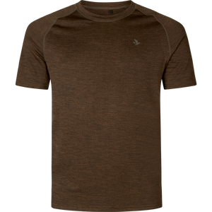 Active S/S T-skjorte - Demitasse Brown – Seeland