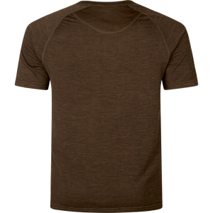 Active S/S T-skjorte - Demitasse Brown – Seeland