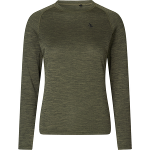 Active L/S T-skjorte Dame Pine Green – Seeland
