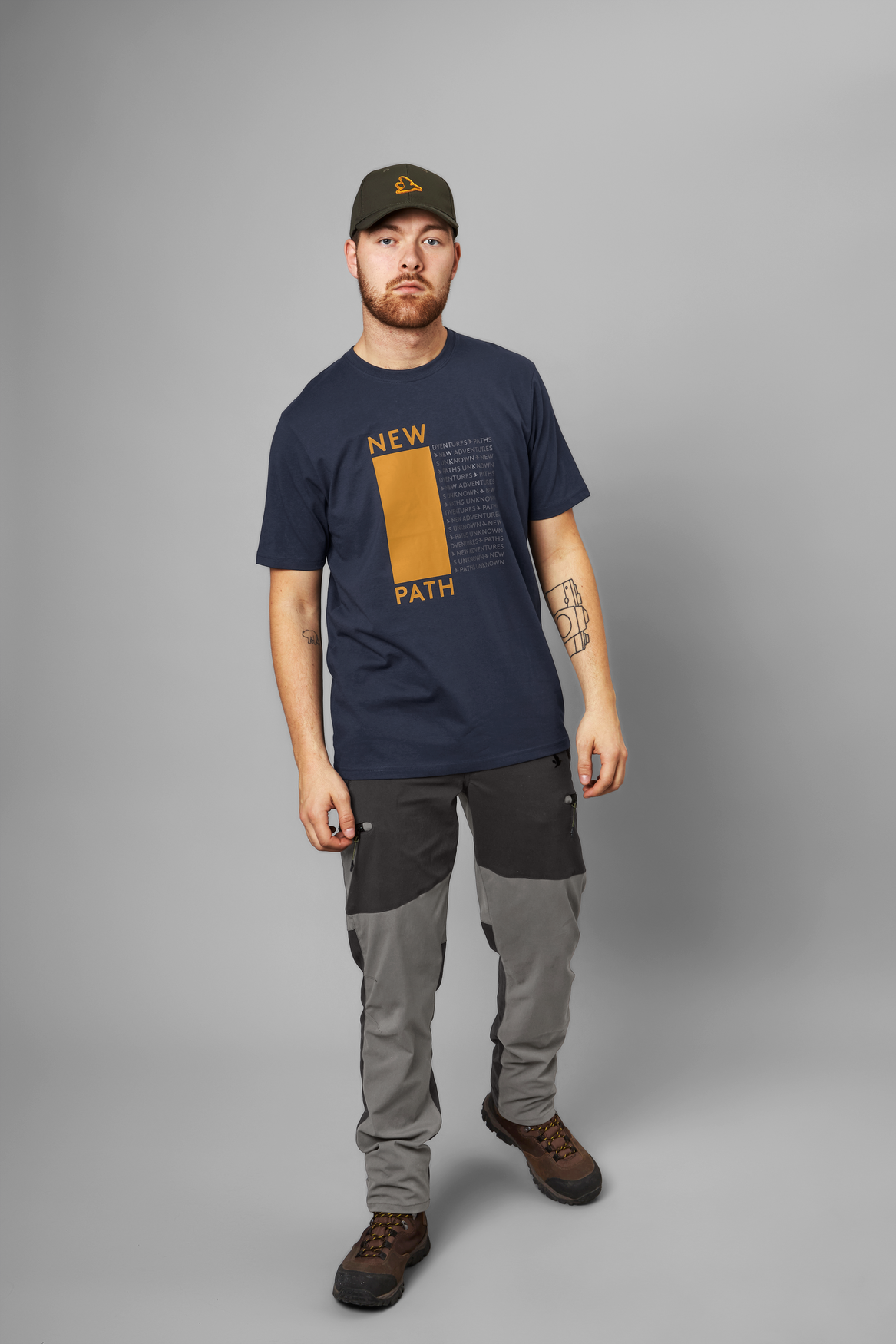 Path T-skjorte Dark Navy – Seeland