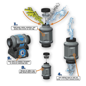 Platinum Series Rotary Tumbler 7L – Frankford