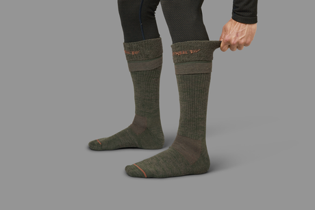 Pro Hunter 2.0 lange sokker Willow Green/Shadow Brown – Härkila