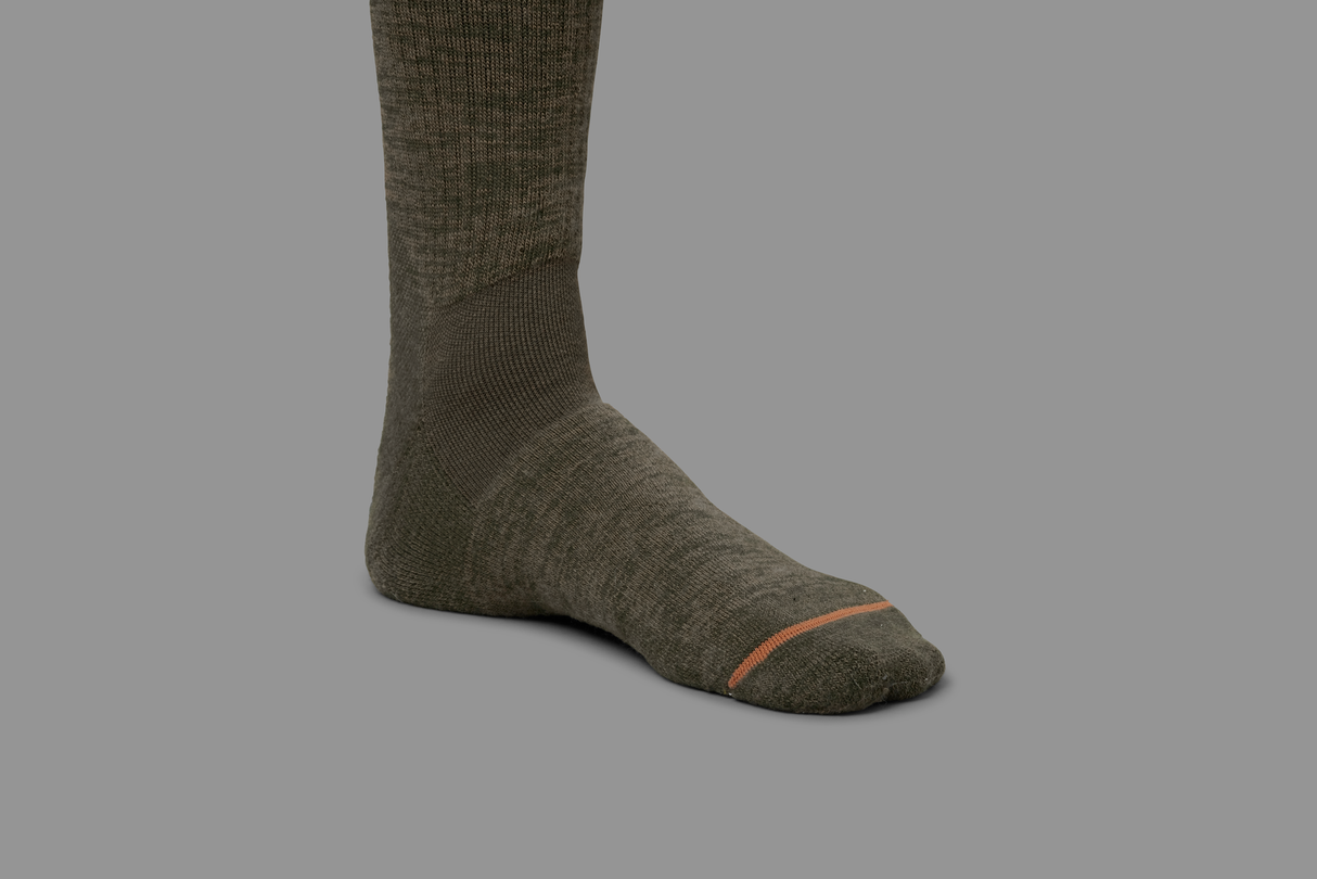 Pro Hunter 2.0 korte sokker Willow Green/Shadow Brown – Härkila