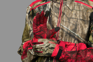 Moose Hunter 2.0 - Fleecehansker MossyOak®Break-Up Country®/MossyOak®Red – Härkila