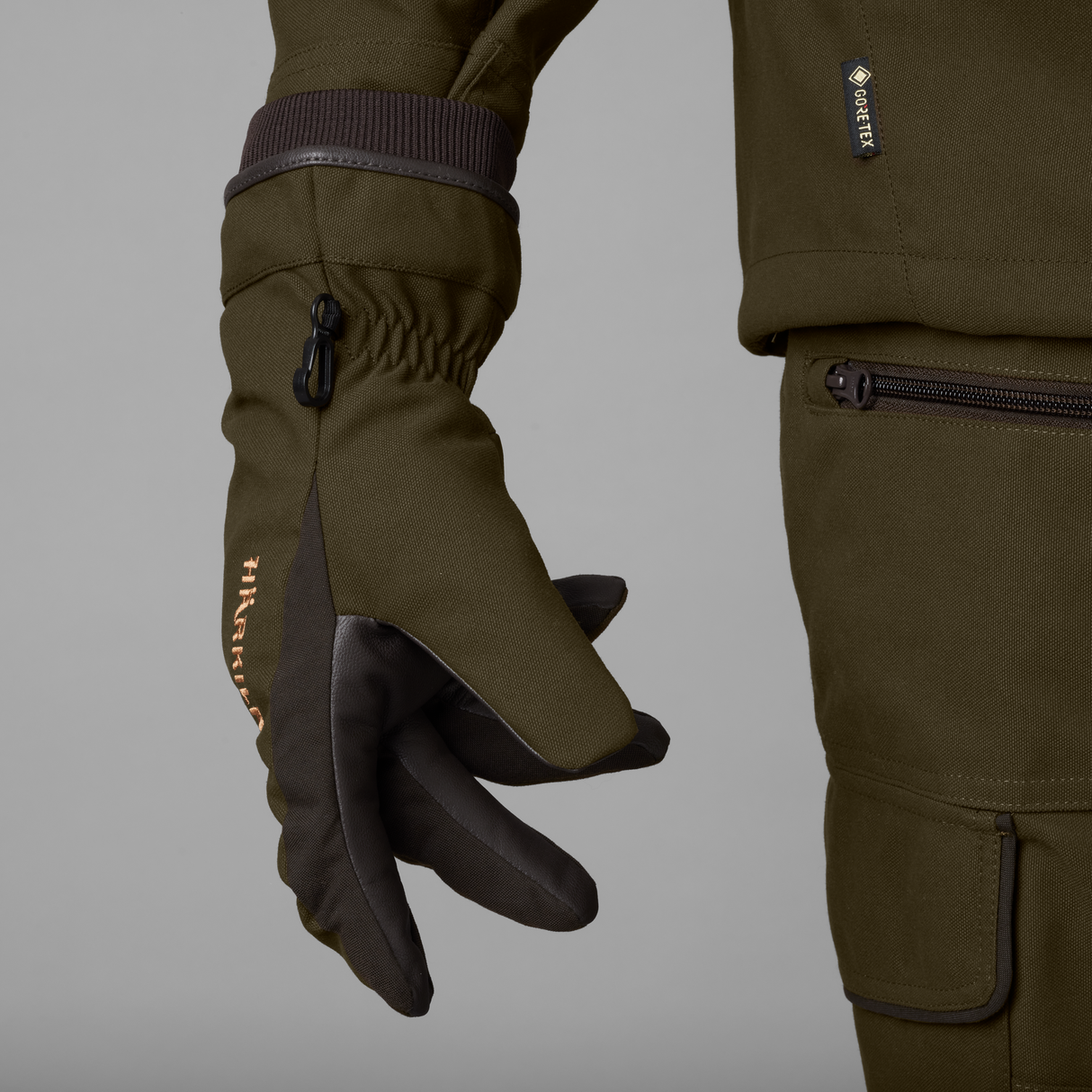 Pro Hunter GTX hanske Willow Green/Shadow Brown – Härkila