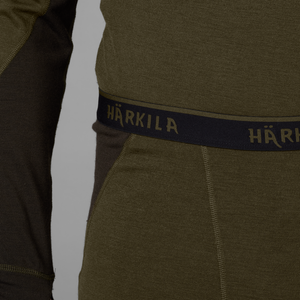 Base Warm stillongs Willow Green/Shadow Brown – Härkila