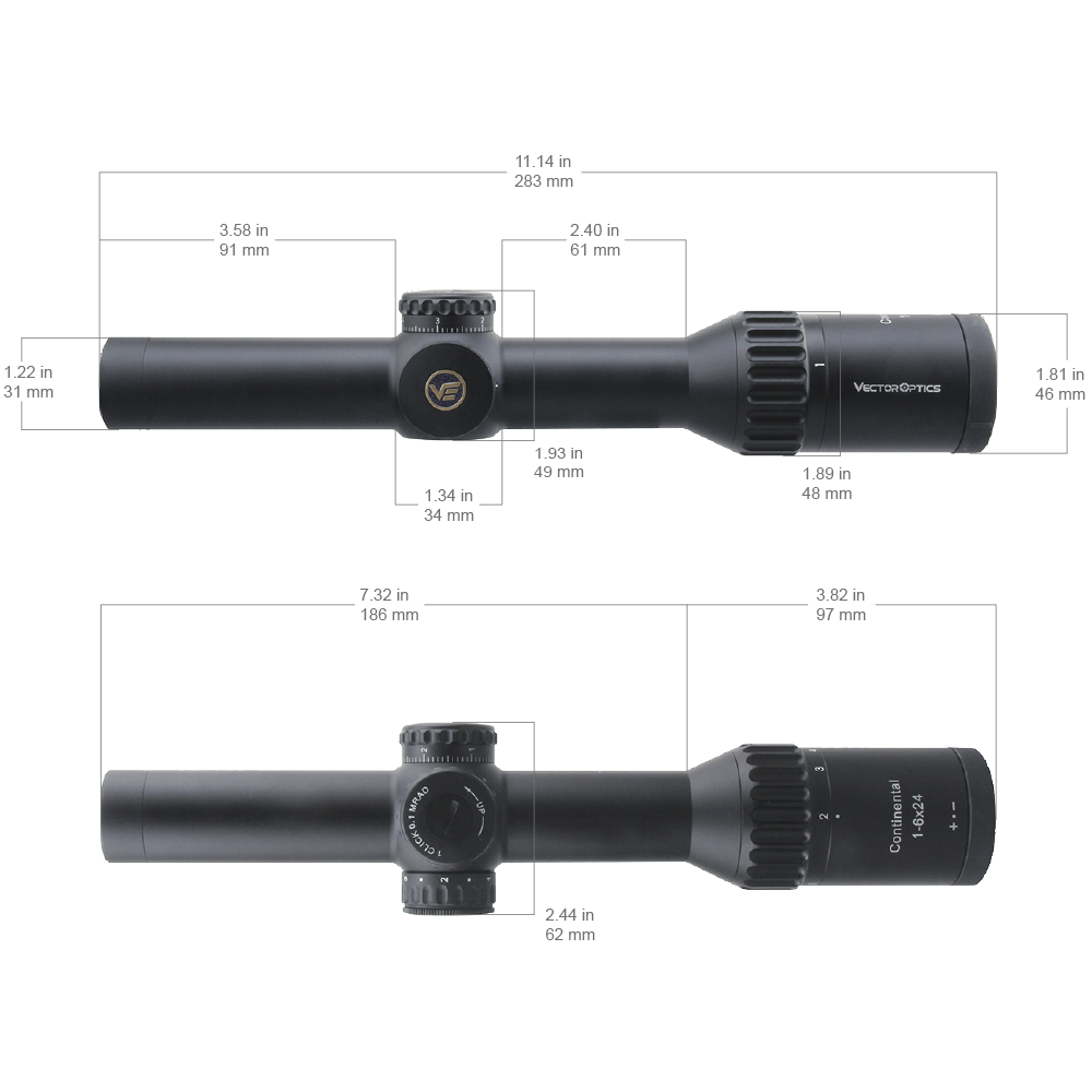 VECTOR CONTINENTAL 1-6X24 – Vector