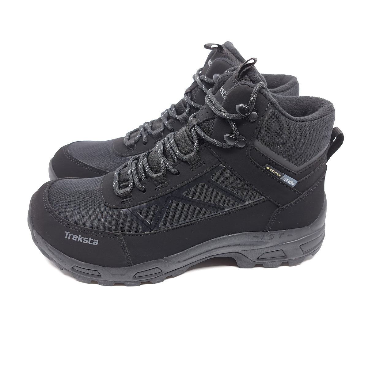 Tour Lace Mid GTX, Svart/Charcoal – Treksta