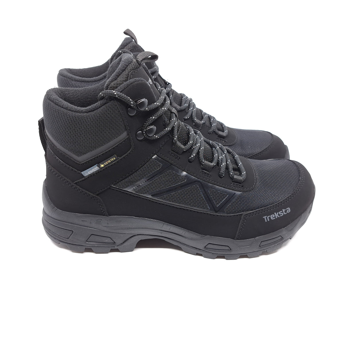 Tour Lace Mid GTX, Svart/Charcoal – Treksta