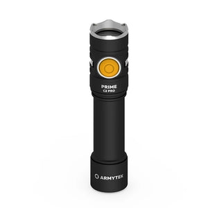 Prime C2 Pro Magnet USB – Hvit / 2400 lm / TIR 70°:120° / 1x18650 (inkl.) – Armytek